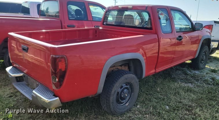 image for item OG9364 2007 Chevrolet Colorado  Ext. Cab pickup truck