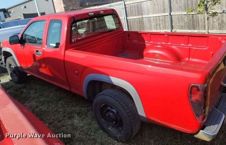 image for item OG9364 2007 Chevrolet Colorado  Ext. Cab pickup truck