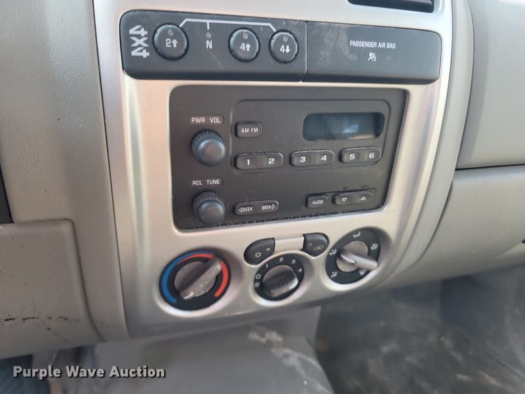 image for item OG9364 2007 Chevrolet Colorado  Ext. Cab pickup truck