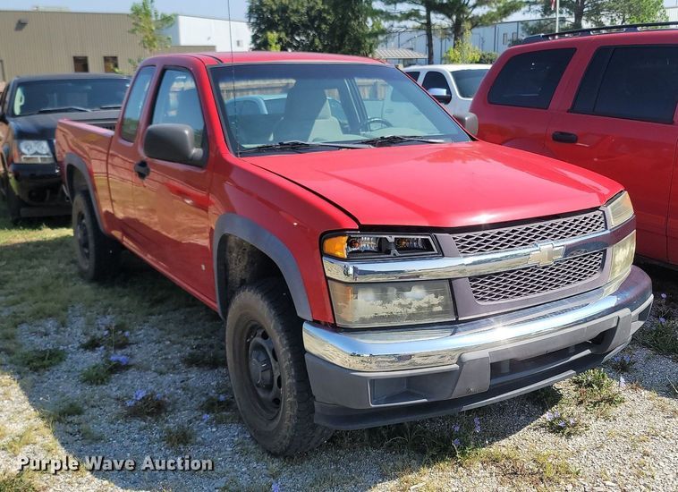 image for item OG9365 2008 Chevrolet Colorado  Ext. Cab pickup truck