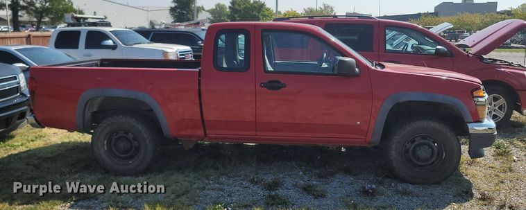 image for item OG9365 2008 Chevrolet Colorado  Ext. Cab pickup truck