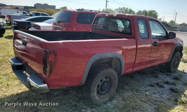 image for item OG9365 2008 Chevrolet Colorado  Ext. Cab pickup truck