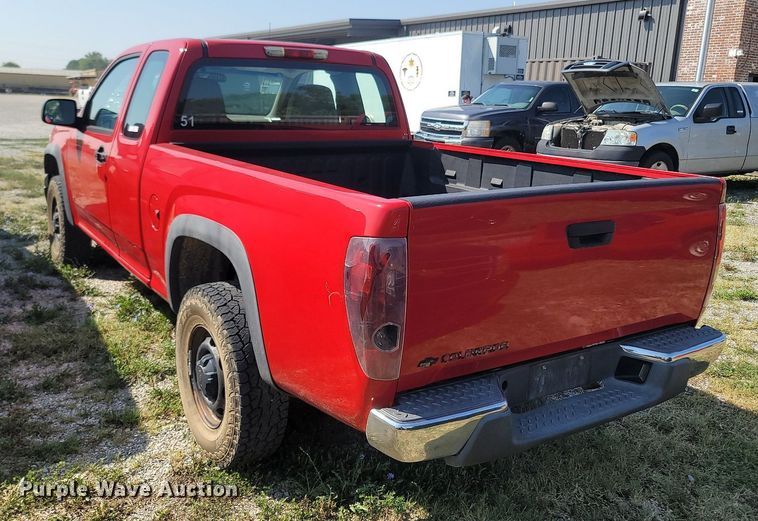 image for item OG9365 2008 Chevrolet Colorado  Ext. Cab pickup truck
