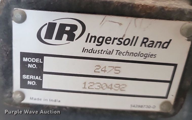 image for item OG9377 Ingersoll Rand 247SF14G  air compressor