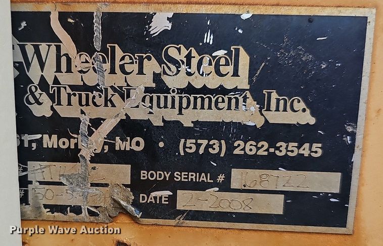 image for item OG9389 2008 International Work Star 7600  dump truck