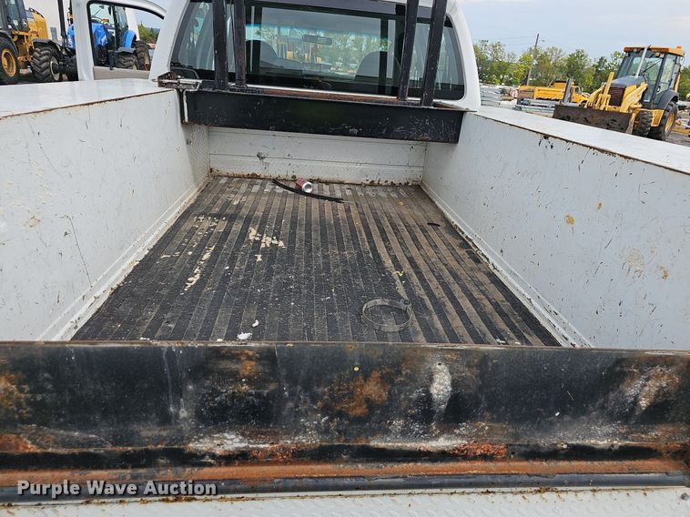 image for item OG9390 2009 Ford F250  Crew Cab utility bed pickup truck