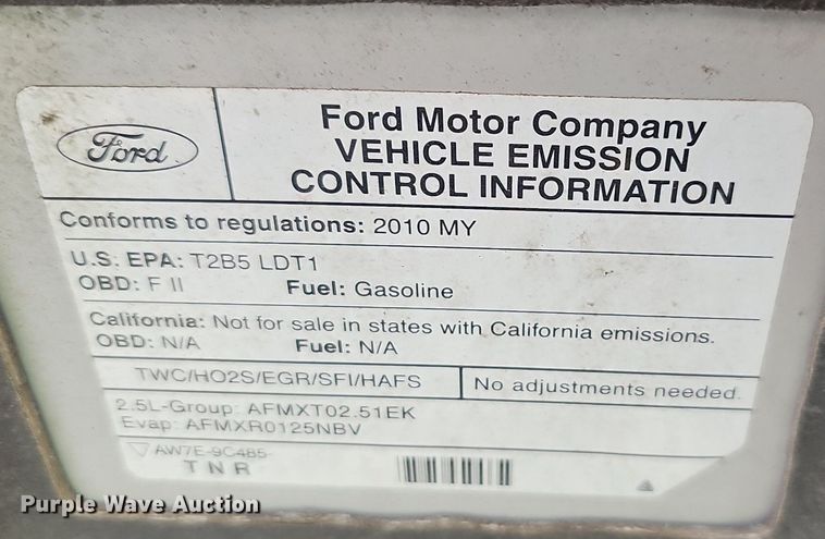 image for item OG9392 2010  Ford Escape  SUV