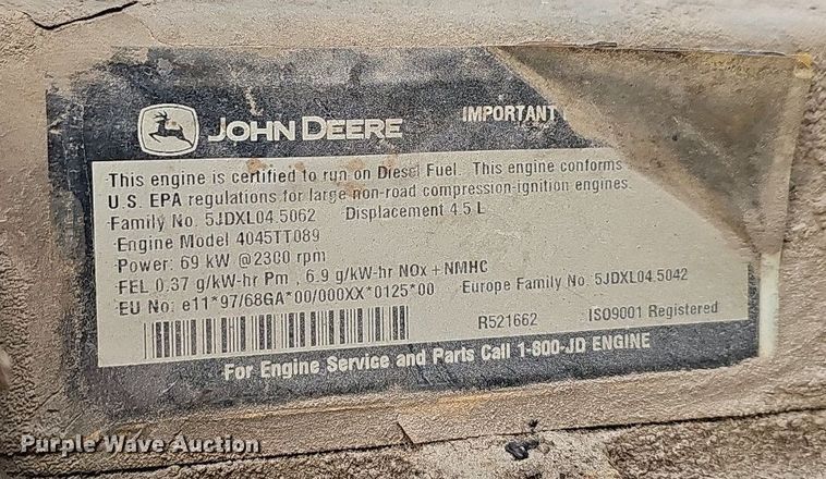 image for item OG9395 2005 John Deere 310SG  backhoe