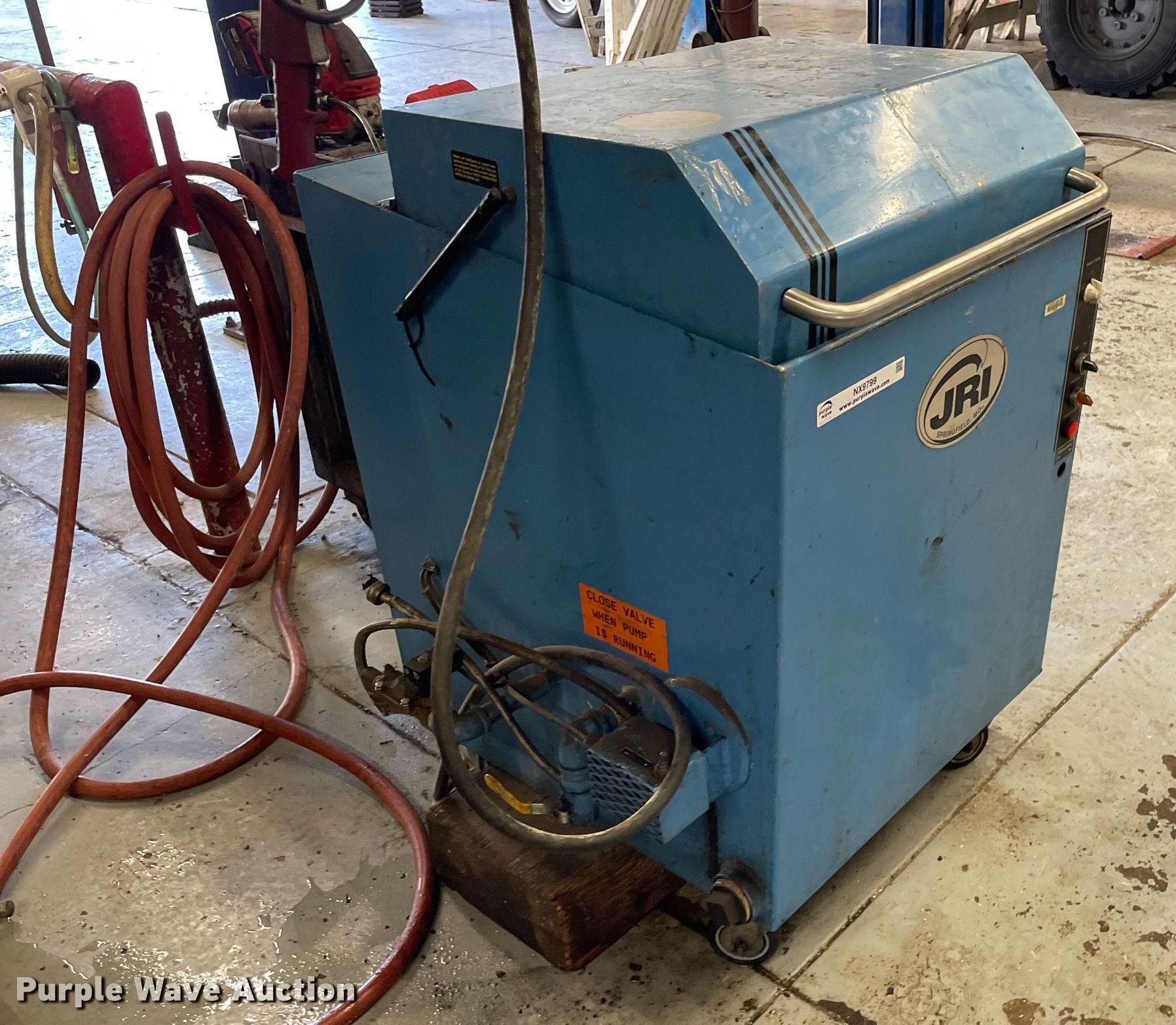 2013 JRI TLS21 Clam Parts Washer in Salina, KS Item NX9799 sold