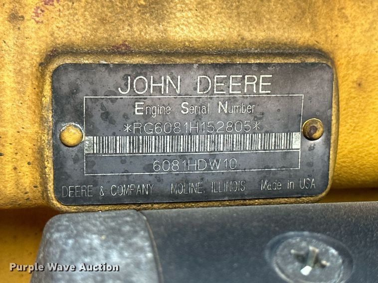 image for item DJ6188 2002 John Deere 770CH  motor grader