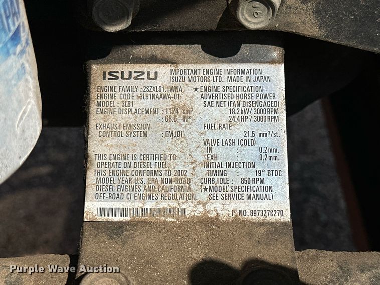 image for item DJ6193 2003 Crafco SS125  melter applicator