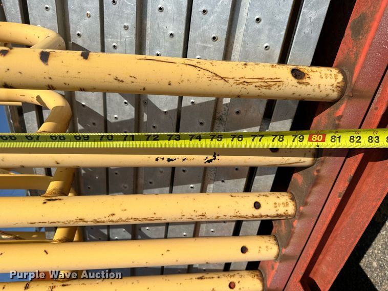 image for item DJ6194 1982 Supreme  utility trailer with scaffolding