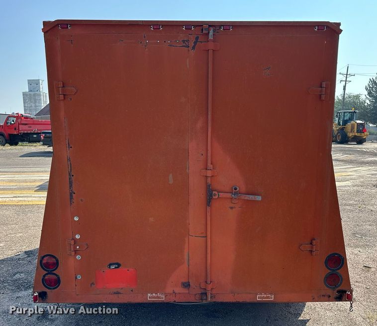 image for item DJ6195 1979 Gades 25412  enclosed cargo trailer