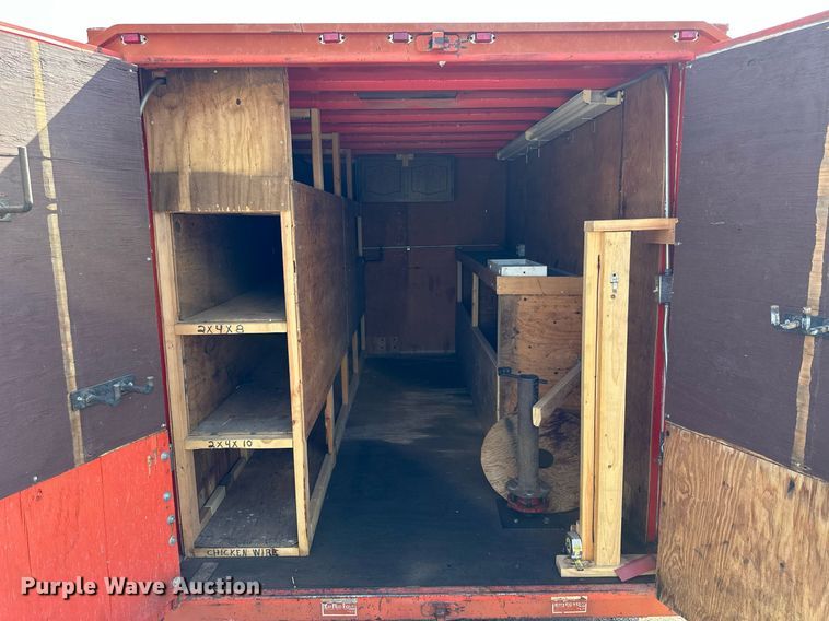 image for item DJ6195 1979 Gades 25412  enclosed cargo trailer