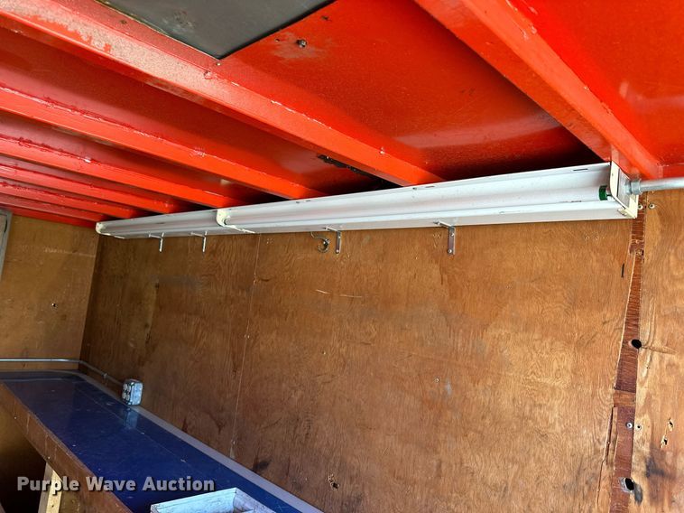 image for item DJ6195 1979 Gades 25412  enclosed cargo trailer