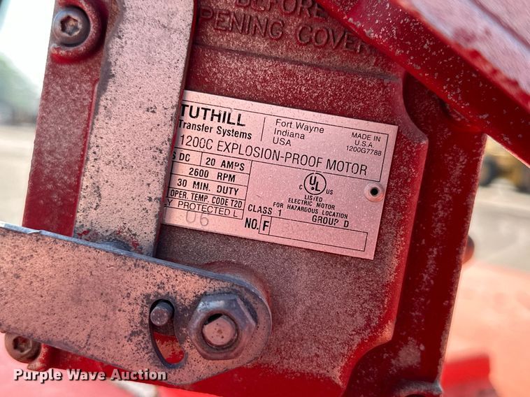 image for item DJ6196 1999 Palmer PLB-600X  fuel tank trailer