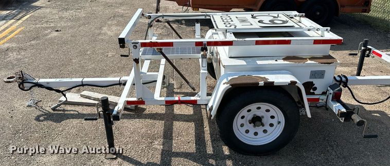 image for item DJ6197 (2) 2007 K&K Systems 2000R25 radar speed trailers