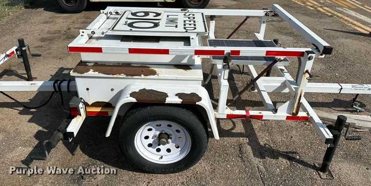 image for item DJ6197 (2) 2007 K&K Systems 2000R25 radar speed trailers