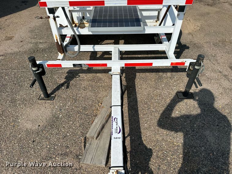 image for item DJ6197 (2) 2007 K&K Systems 2000R25 radar speed trailers
