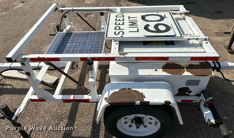 image for item DJ6197 (2) 2007 K&K Systems 2000R25 radar speed trailers