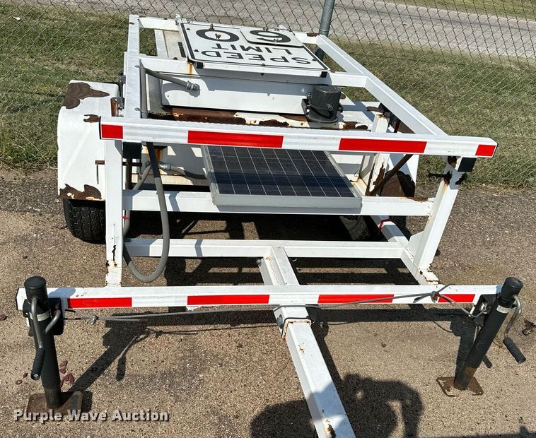 image for item DJ6197 (2) 2007 K&K Systems 2000R25 radar speed trailers