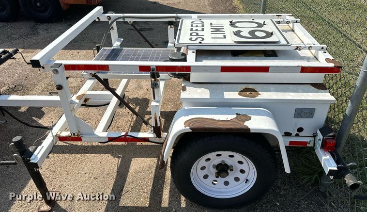 image for item DJ6197 (2) 2007 K&K Systems 2000R25 radar speed trailers