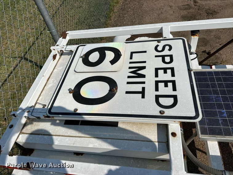 image for item DJ6197 (2) 2007 K&K Systems 2000R25 radar speed trailers