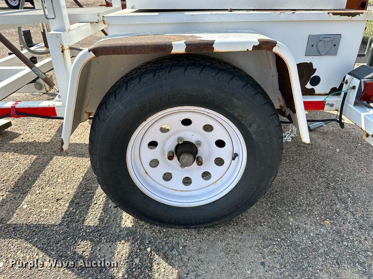 image for item DJ6197 (2) 2007 K&K Systems 2000R25 radar speed trailers