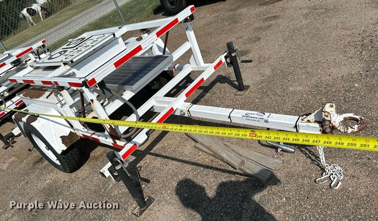 image for item DJ6197 (2) 2007 K&K Systems 2000R25 radar speed trailers