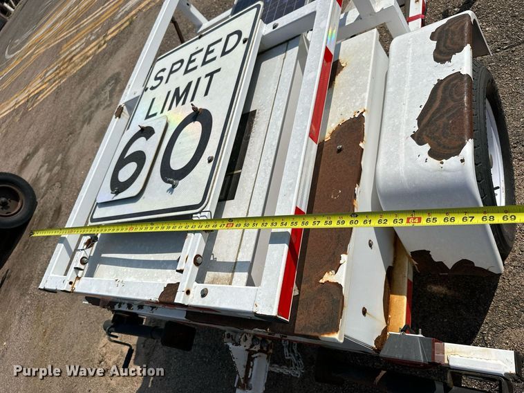 image for item DJ6197 (2) 2007 K&K Systems 2000R25 radar speed trailers