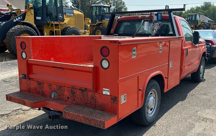 image for item DJ6205 2011 Ford F250 Super Duty  utility bed pickup truck