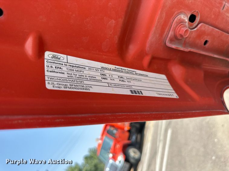 image for item DJ6205 2011 Ford F250 Super Duty  utility bed pickup truck