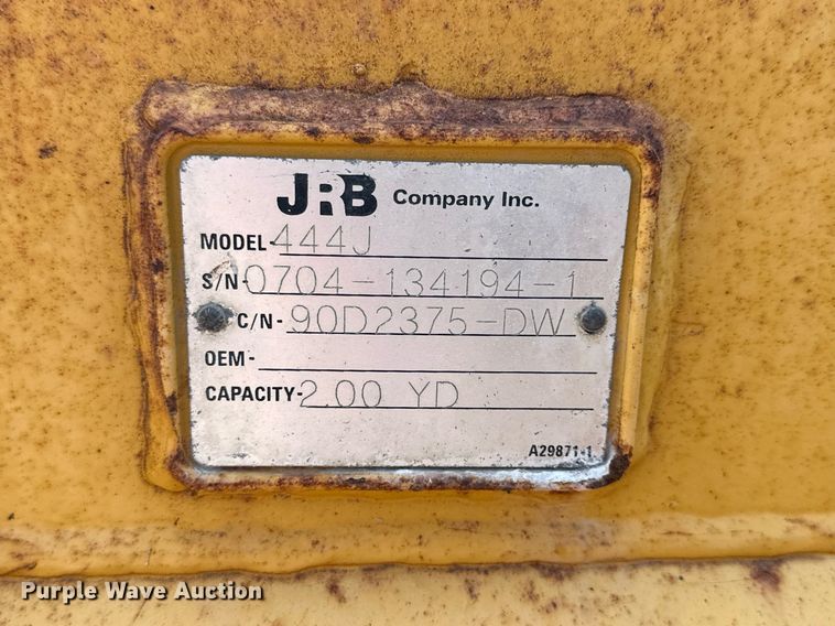 image for item DJ6207 2005 John Deere 444J  wheel loader