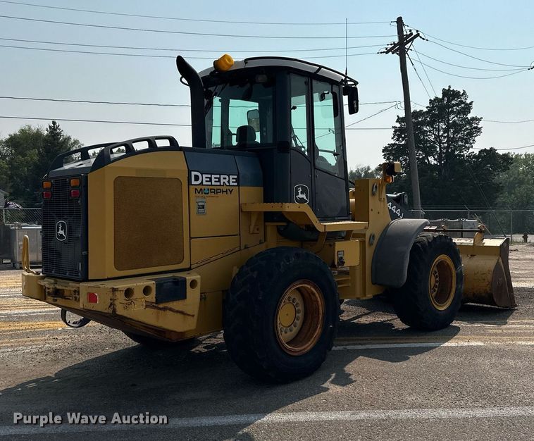 image for item DJ6210 2005 John Deere 444J  wheel loader