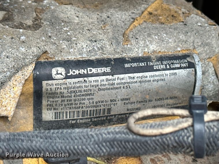 image for item DJ6210 2005 John Deere 444J  wheel loader