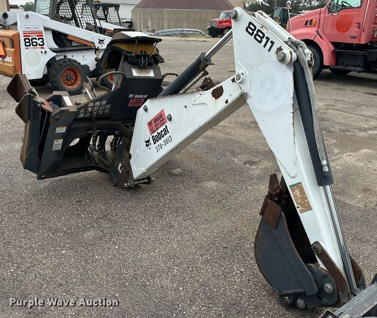 image for item DJ6219 Bobcat 8811  skid steer backhoe