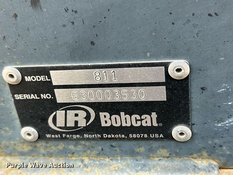 image for item DJ6220 Bobcat 811  skid steer backhoe