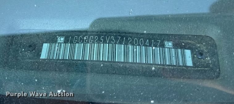 image for item DS2337 2007 Chevrolet Express 2500  van