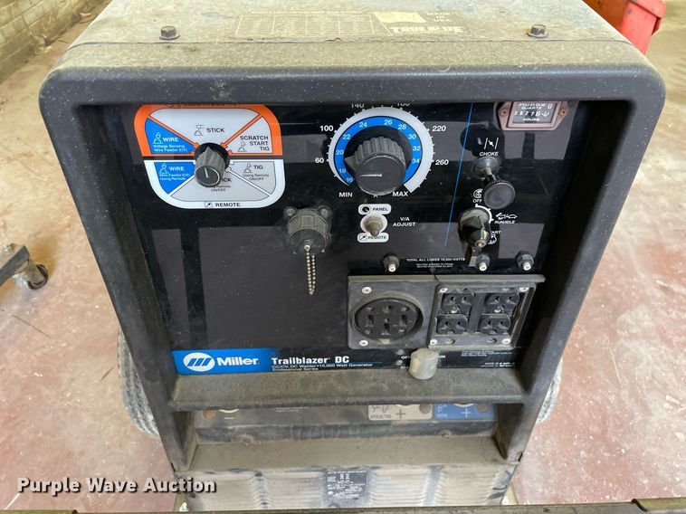 image for item LV9809 2002 Miller Trailblazer DC  welder/generator