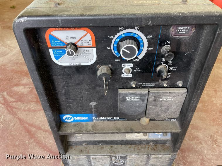 image for item LV9810 2002 Miller Trailblazer DC  welder/generator