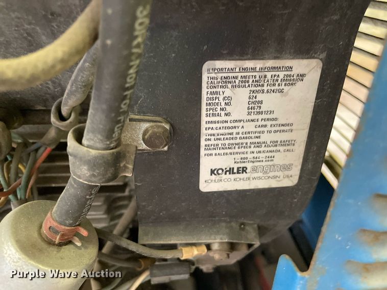 image for item LV9810 2002 Miller Trailblazer DC  welder/generator