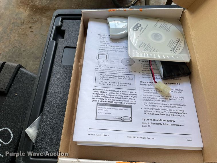 image for item LV9814 2008 OTC Genisys  diagnostic scanner