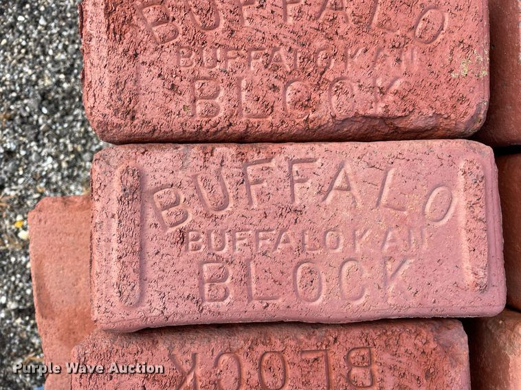 image for item LV9818 Approximately 2,000 Buffalo bricks