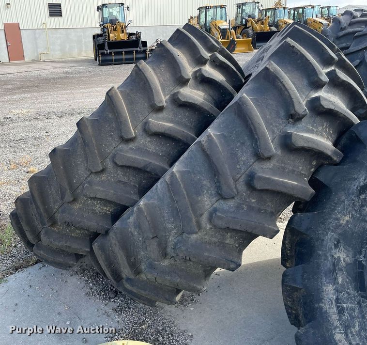 image for item LV9822 (2) Firestone 18.4R42 tires