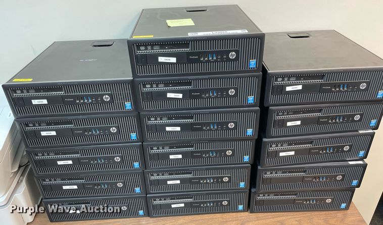 image for item LV9829 (16) HP Prodesk 600 G1 CPUs