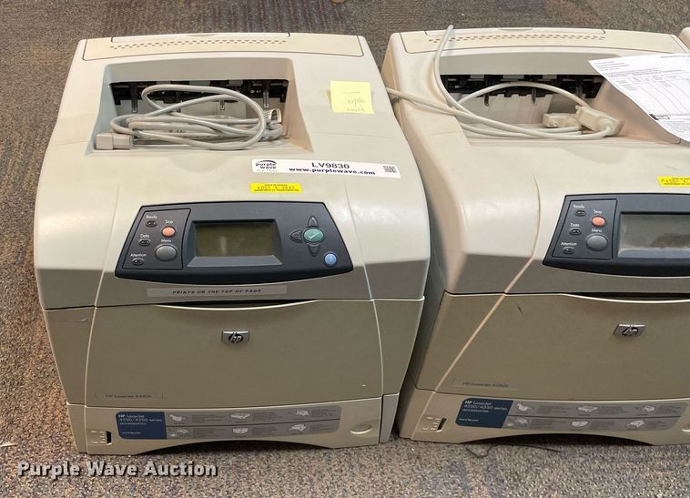 image for item LV9830 (4) HP printers