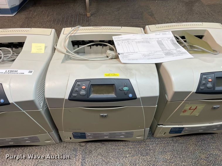 image for item LV9830 (4) HP printers