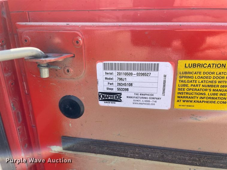 image for item LV9838 2011 Ford F250 Super Duty XL  utility bed pickup truck