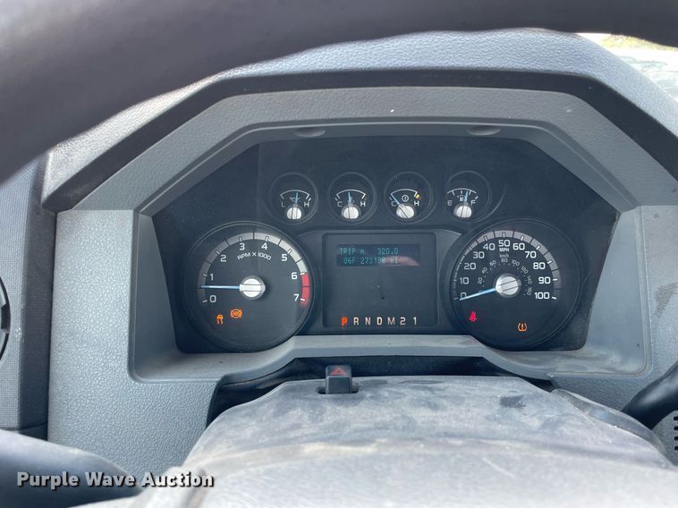 image for item LV9838 2011 Ford F250 Super Duty XL  utility bed pickup truck