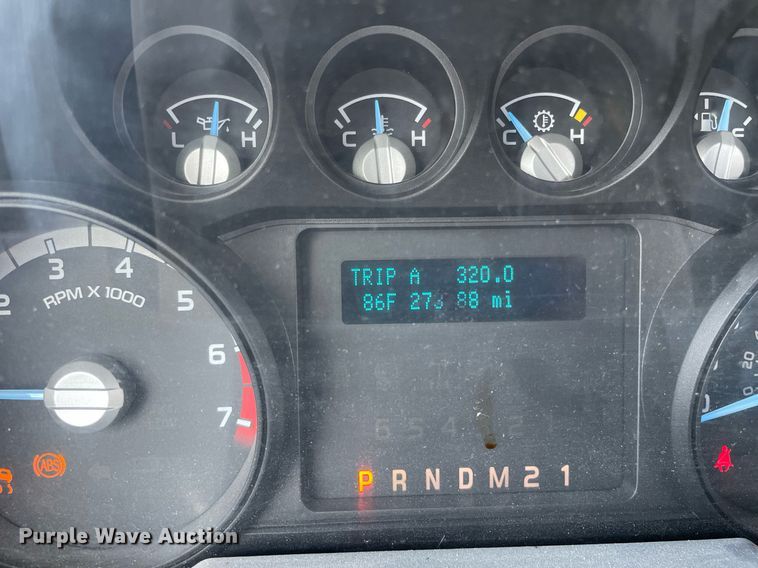 image for item LV9838 2011 Ford F250 Super Duty XL  utility bed pickup truck